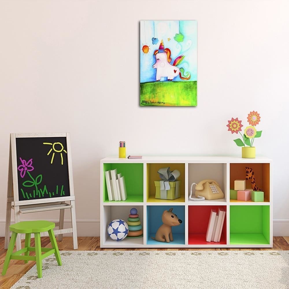 Emaga Obraz na płótnie, Jednorożec - 60x90